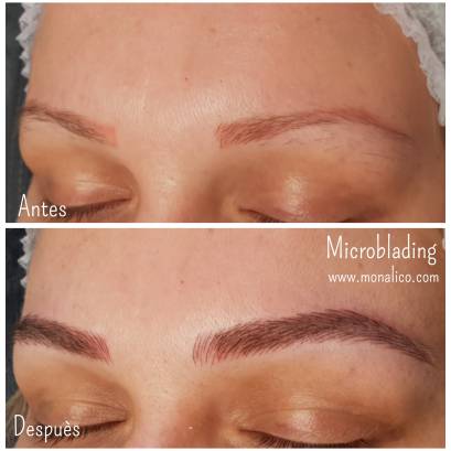 Embroidery eyebrow tattoo