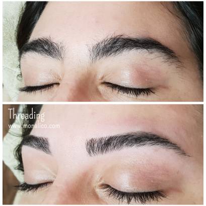 Micropigmentación de cejas recuperacion Monalico