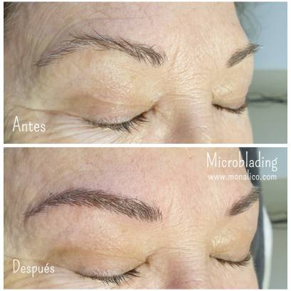 Poner cejas pelo a pelo