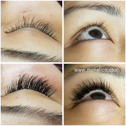 Pestañas volumen ruso 2d