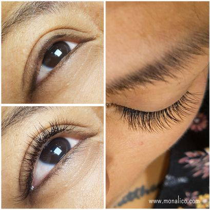 Pestañas pelo a pelo volumen ruso