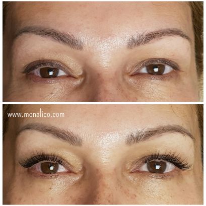 Pestañas extensiones