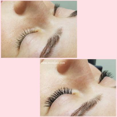 Permanente y tinte de pestañas en casa