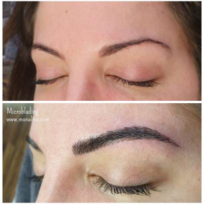 Microblading sourcils