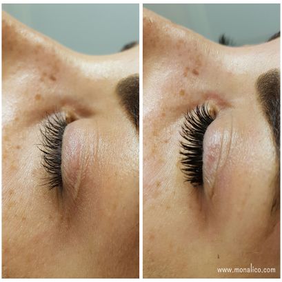 Pestañas pelo a pelo en casa