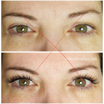 Retirar extensiones de pestañas