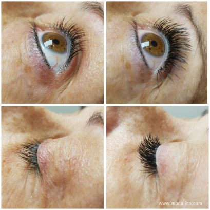 Extension de pestañas rusas