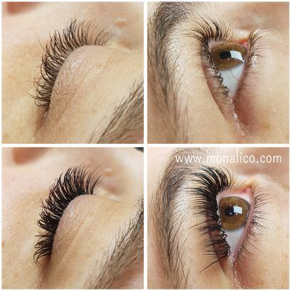 Como se hace extensiones de pestañas