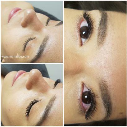 Como se aplican las extensiones de pestañas