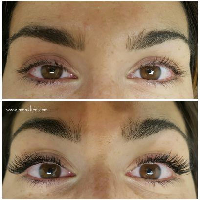 Como poner pestañas una por una