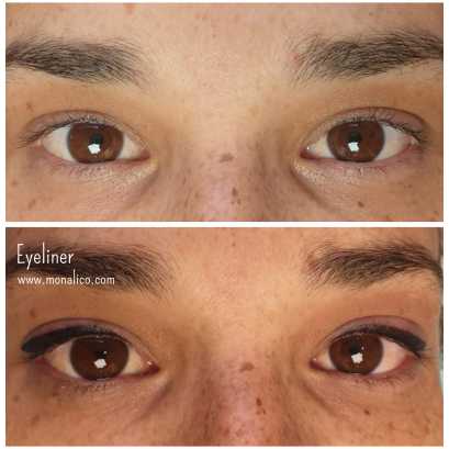 Maquillaje permanente de ojos en centro especializado