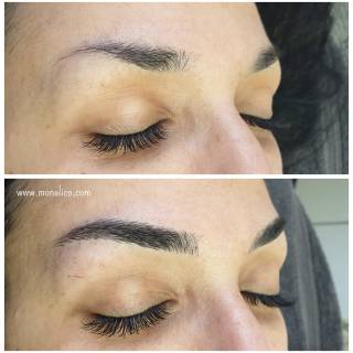 Cejas tatuadas de famosas