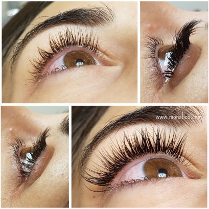 Volumen ruso de pestañas