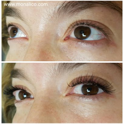 fotos de pestañas mink