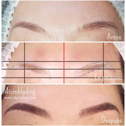 Microblading healing stages
