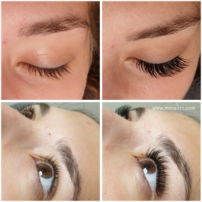 Como se pegan las pestañas pelo a pelo