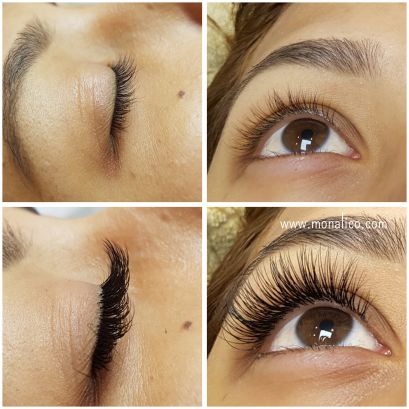 Pestañas una por una