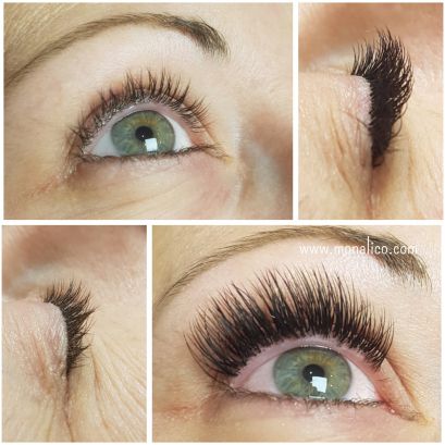 Extensiones de pestañas