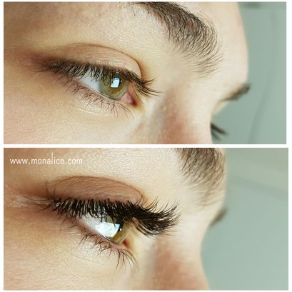 Extensiones de pestañas efecto rimel