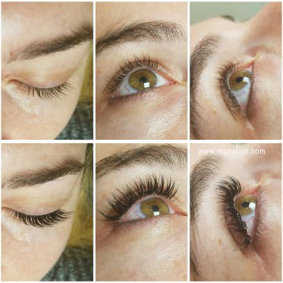 Cuidados para extension de pestañas