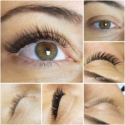 Como aplicar extensiones de pestañas