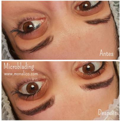 Cejas pigmentadas pelo a pelo