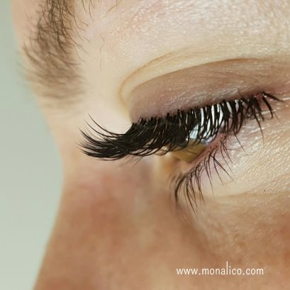 Tinte para pestañas naturales
