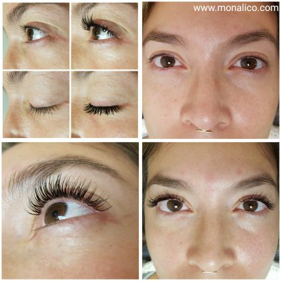 Rizado y tinte de pestañas