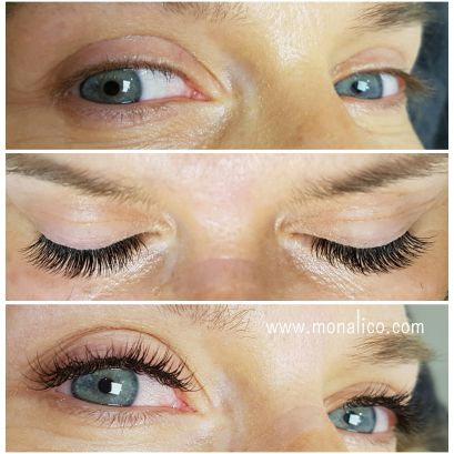 Extensiones de Pestañas naturales