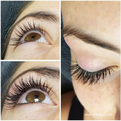 Cuanto cuestan las extensiones de pestañas - Monalico